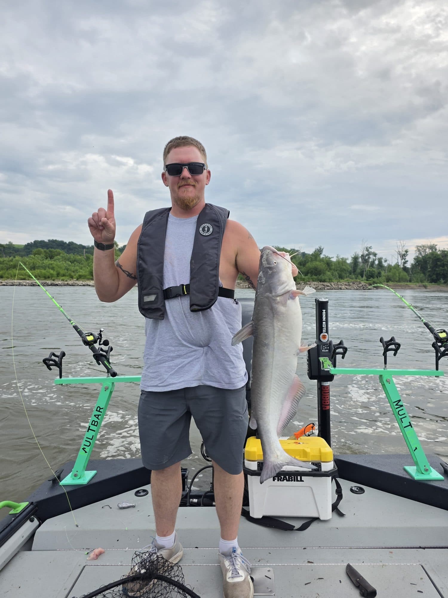 Big smiles with a trophy catfish