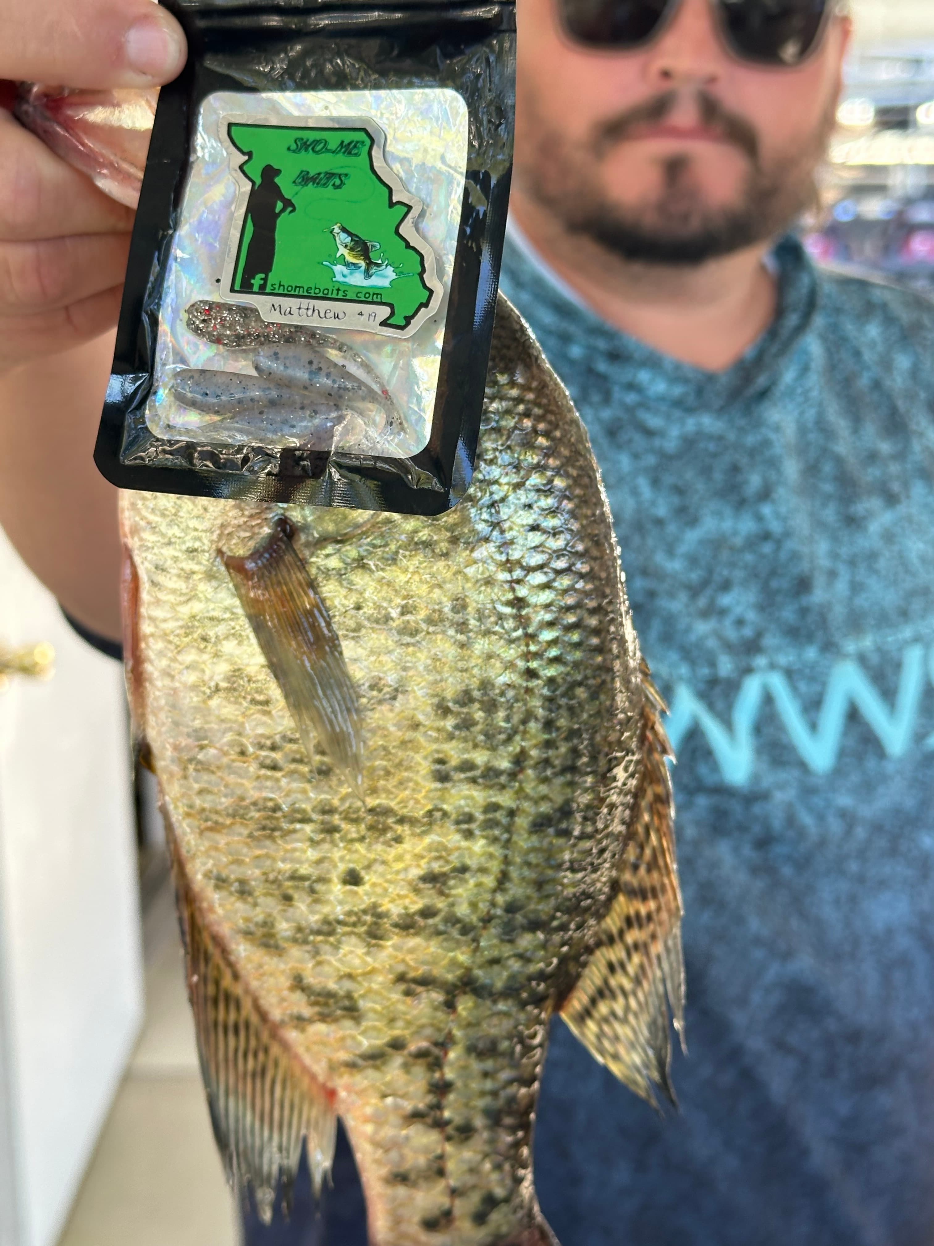 Nice slab crappie catch